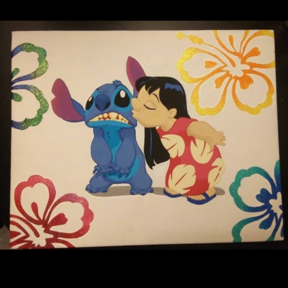 Original Lilo & Stitch Painting